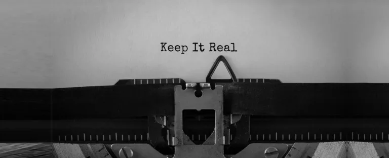 Keep It Real In Business