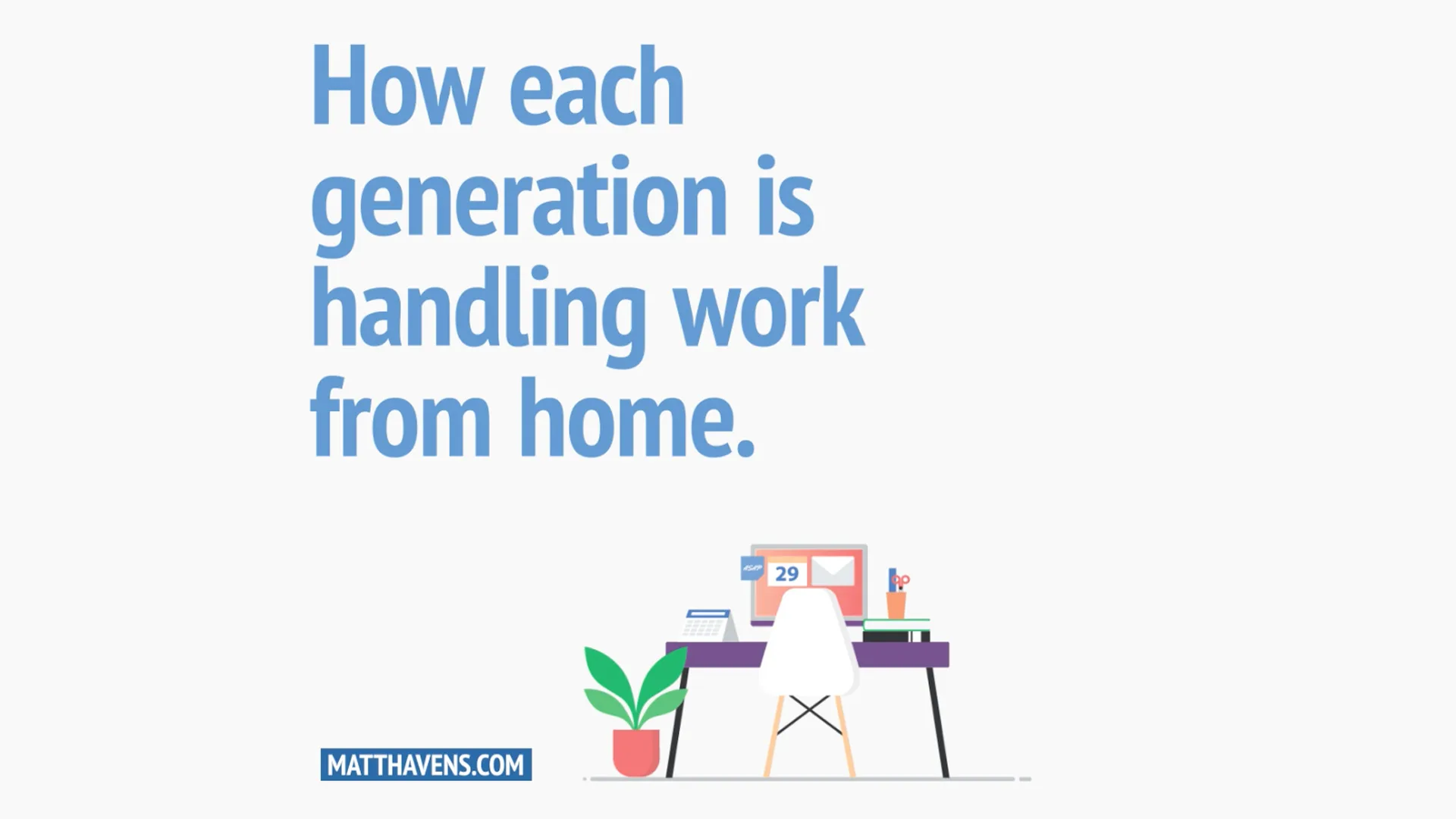 How Different Generations are Handling Working From Home